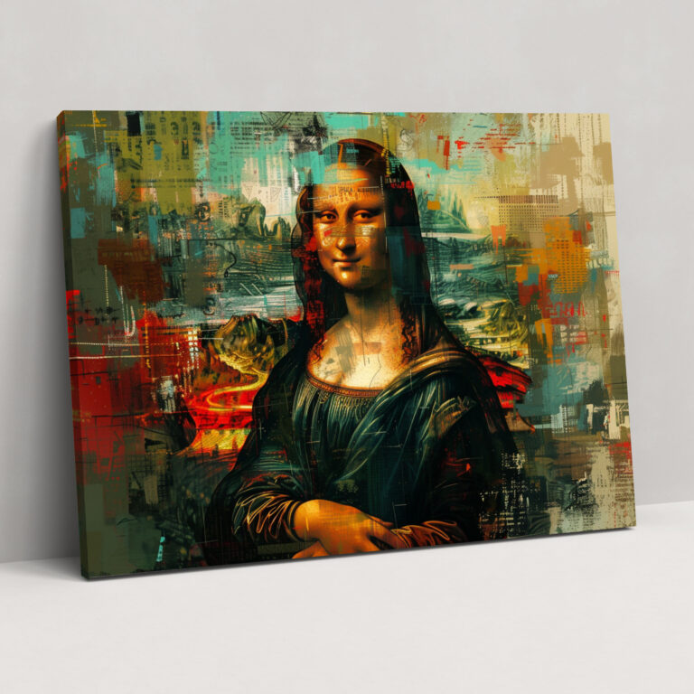 Leonardo Da Vinci Kanvas Tablo - Duvar Sanatı