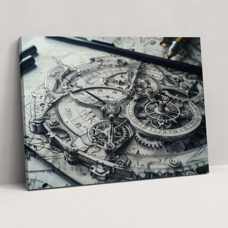 Leonardo Da Vinci Duvar Dekorasyonu - Ev Dekorasyonu Duvar Dekorasyonu Kanvas Tablo