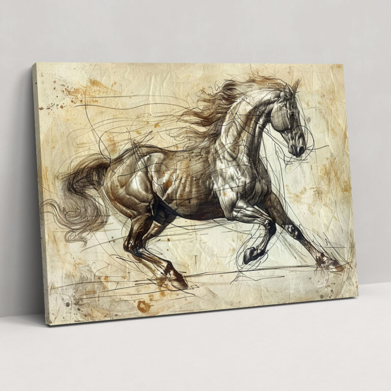 Leonardo Da Vinci Duvar Dekorasyonu - Kanvas Tablo Sanatı Ev Dekorasyonu