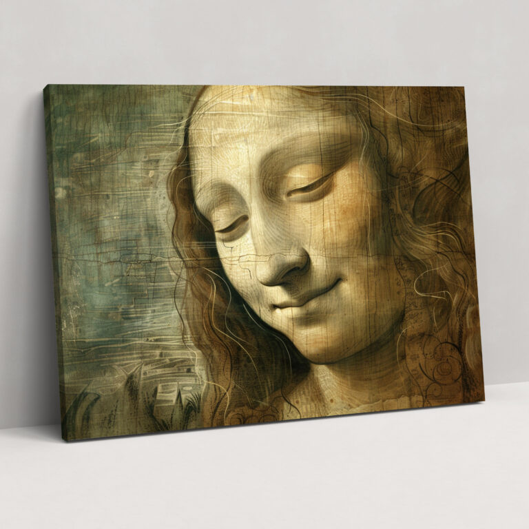 Leonardo Da Vinci Kanvas Tablo - Duvar Dekorasyonu