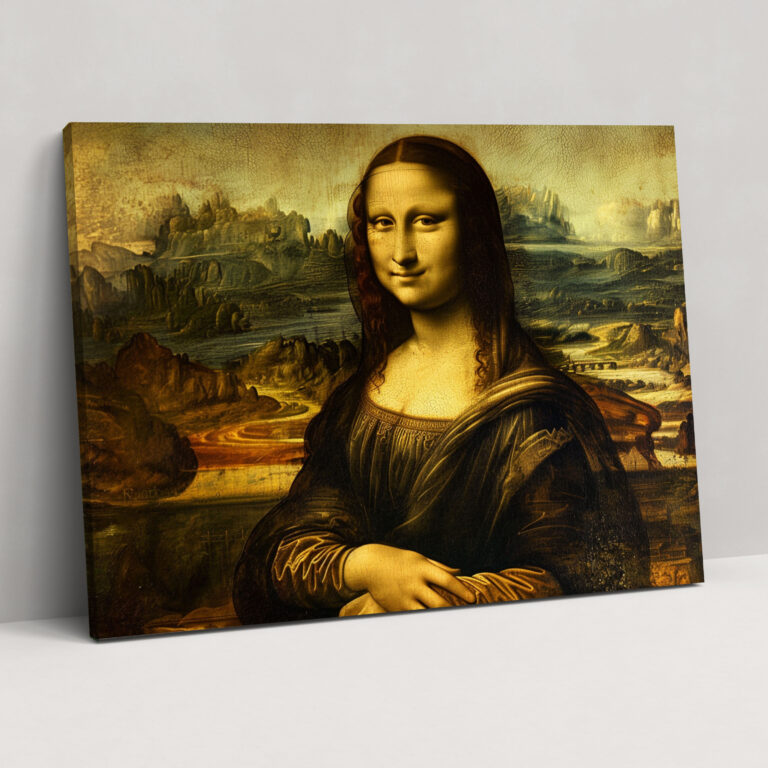 Leonardo Da Vinci Kanvas Tablo - Duvar Dekorasyonu için Leonardo Da Vinci Kanvas Tablo Duvar Sanatı