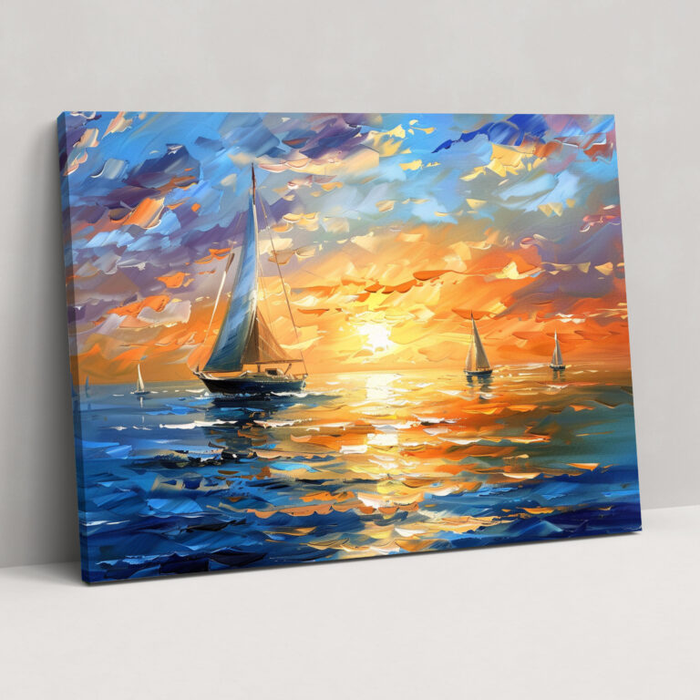 Leonid Afremov Duvar Sanatı Kanvas Tablo - Ev Dekorasyonu Duvar Sanatı Kanvas Tablo