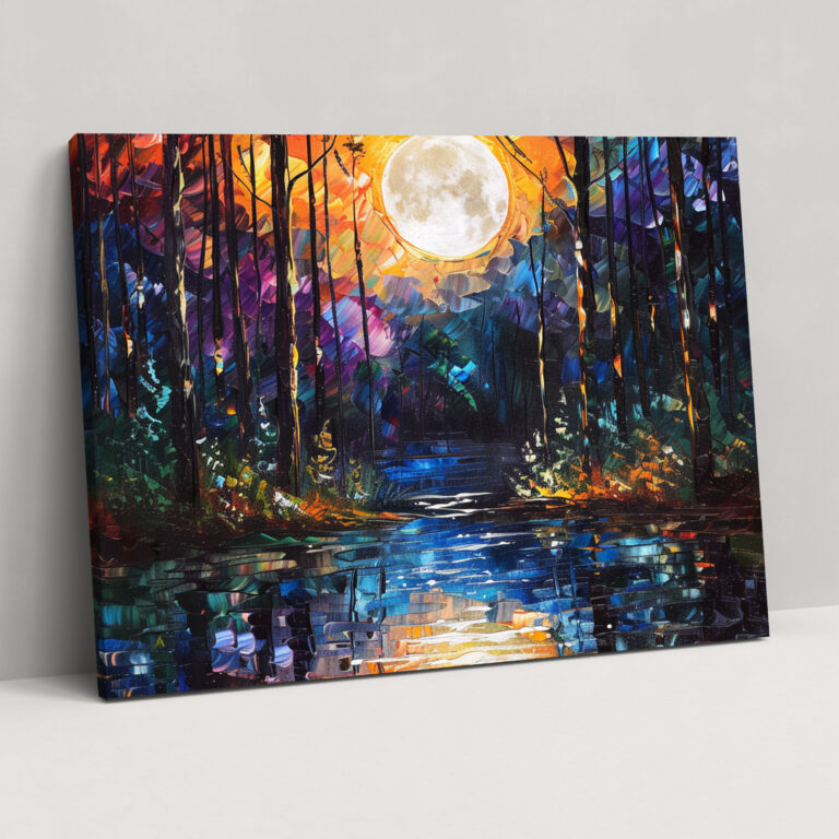 Leonid Afremov Tablo Sanatı Kanvas Baskı - Ev Dekorasyonu