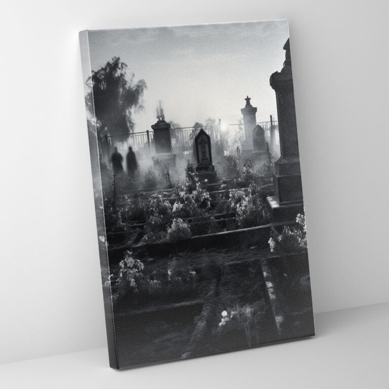 Los Muertos Kanvas Tablo - Marigolds ile Ölüler Günü Temalı Duvar Dekorasyonu