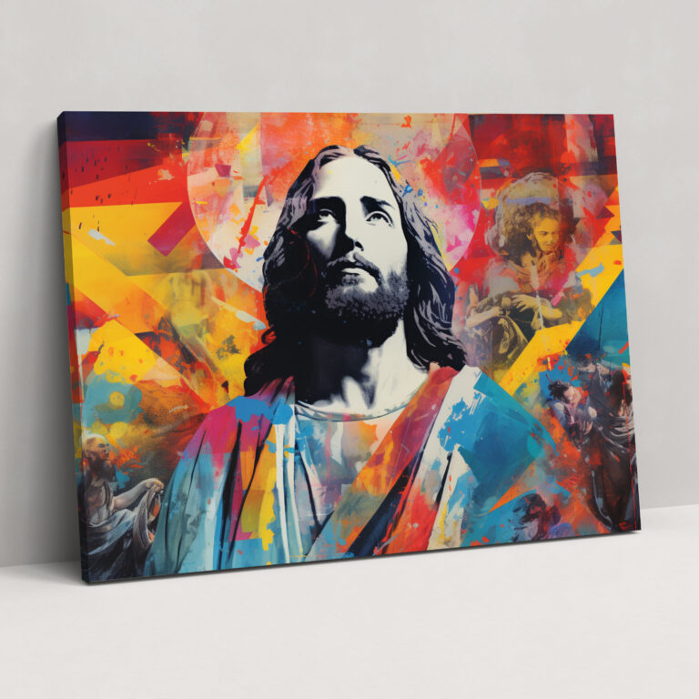 İsa'nın Son Akşam Yemeği Tablo Sanatı - Ev Dekorasyonu için İsa'nın Son Akşam Yemeği Kanvas Duvar Dekorasyonu