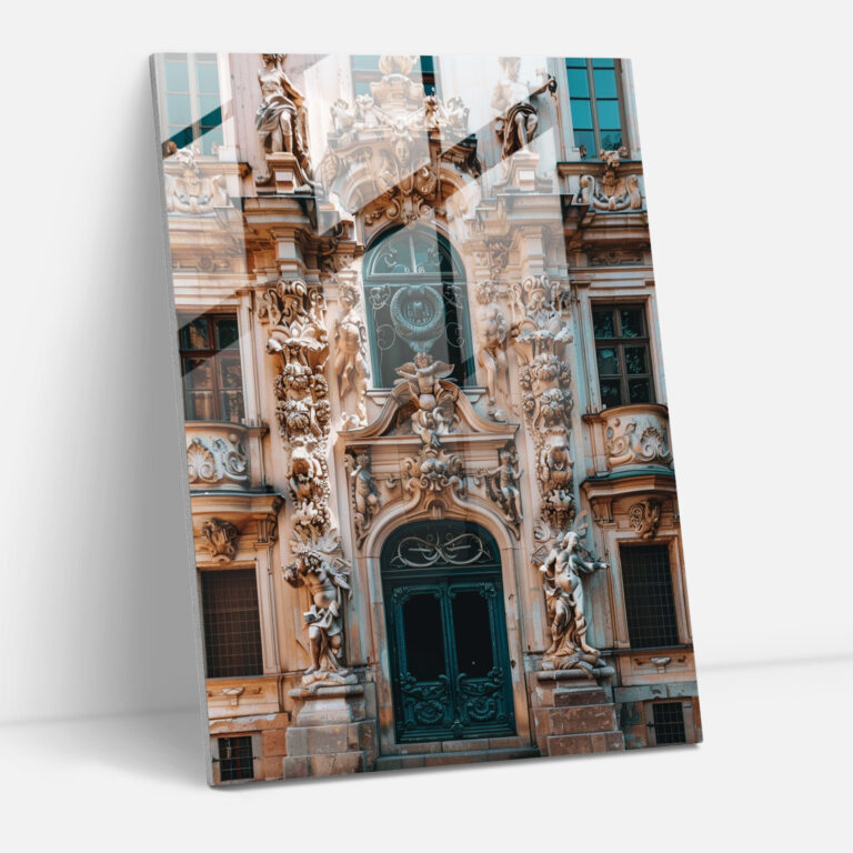 Mannerizm Modern Sanat Cam Tablo - Mannerizm Cam Duvar Sanatı Ev Dekorasyonu