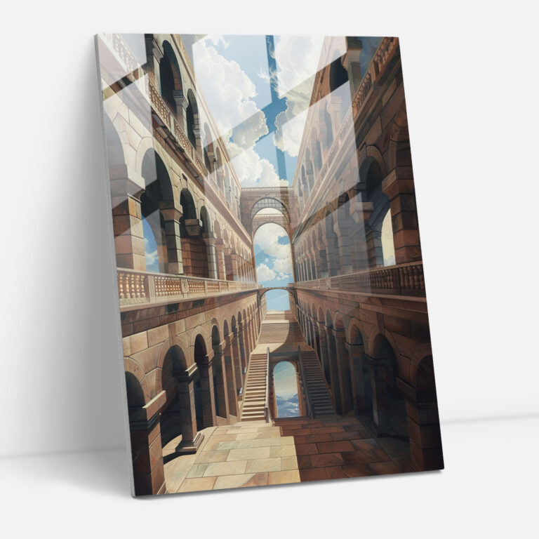Mannerizm Cam Tablo Sanatı - Modern Sanat Cam Sanatı Cam Duvar Sanatı