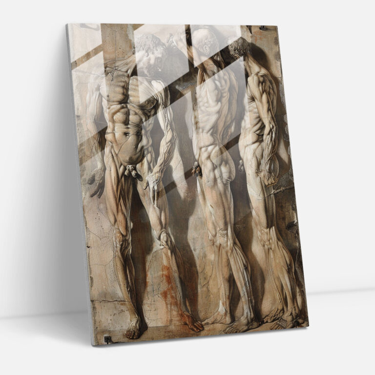Mannerism Cam Tablo - Ev Dekorasyonu Modern Sanat