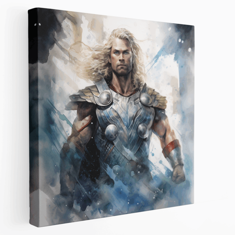 Eterik Thor Suluboya Kanvas Tablo