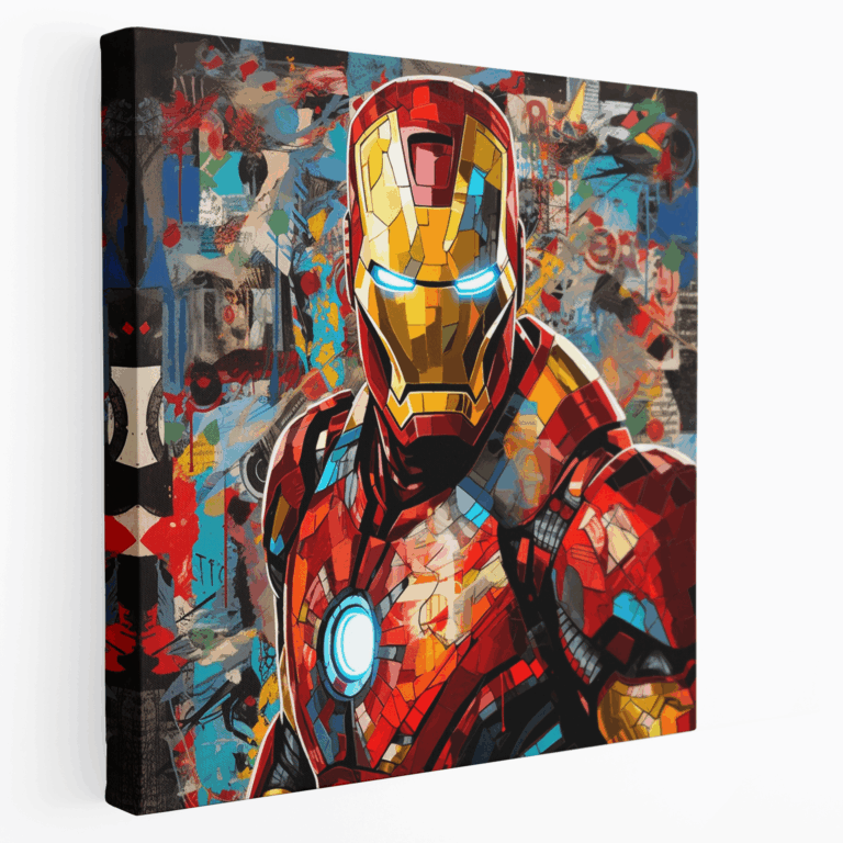 Marvel Süperkahramanları Pop Art Kanvas Tablo