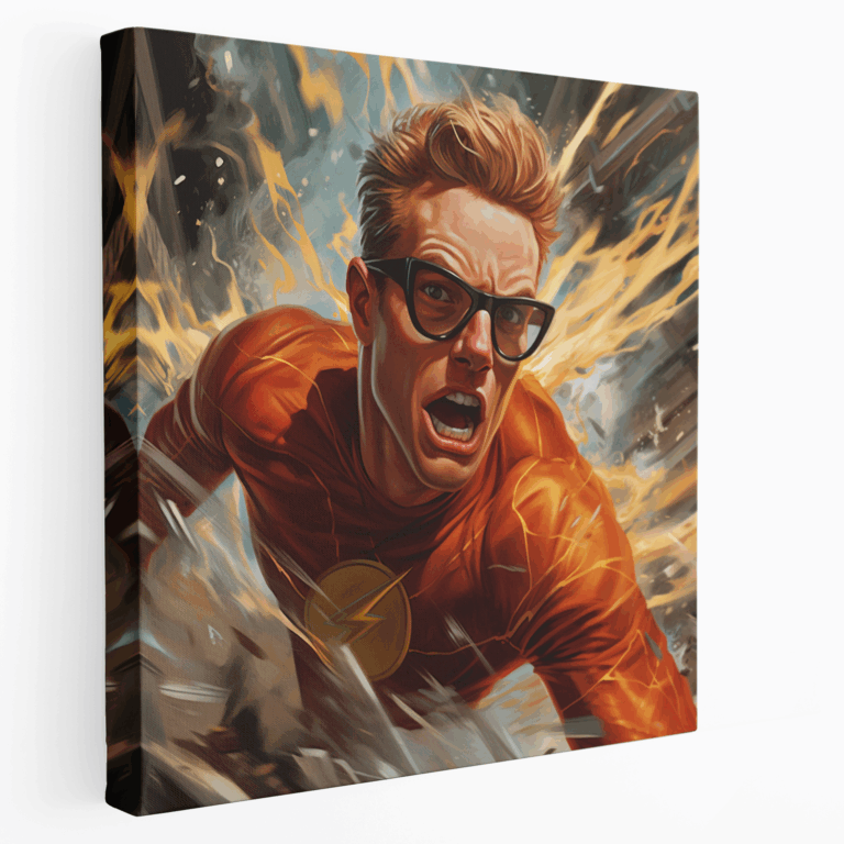 Spider-Man Harekette Kanvas Tablo