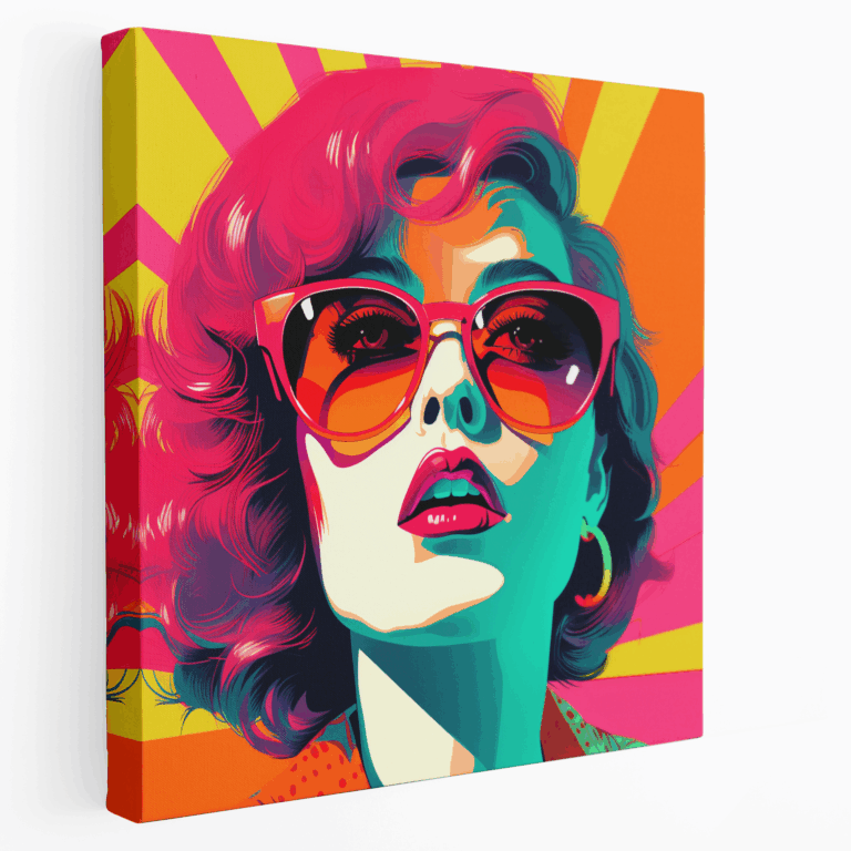 Wolverine Pop Art Kanvas Tablo Baskı