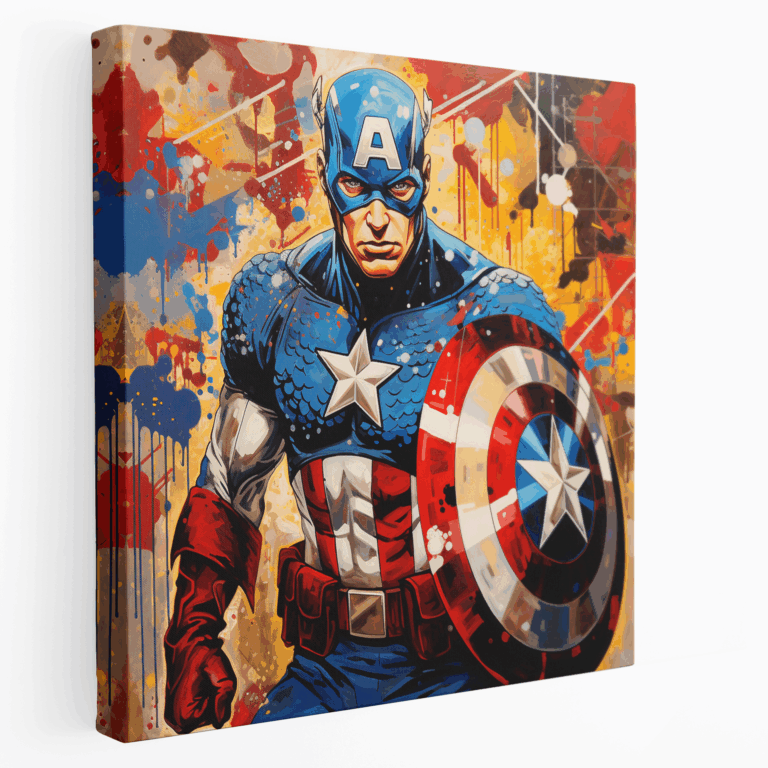 Marvel Pop Art Kanvas Tablo