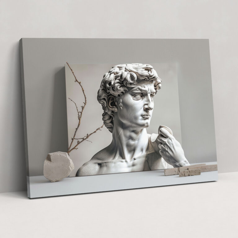 Michelangelo David Kanvas Tablo - Duvar Sanatı Kanvas