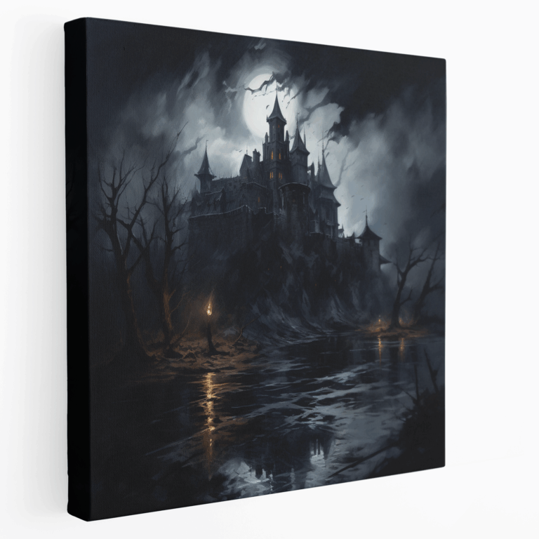 Gothic Kale Kanvas Tablo