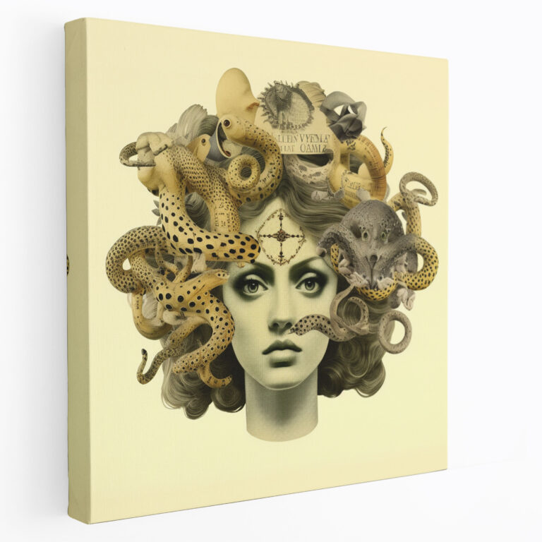 Medusa Kanvas Tablo - Duvar Sanatı Koleksiyon