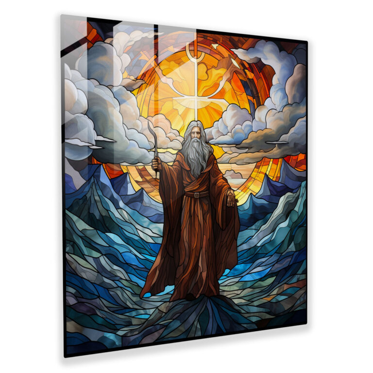 Gandalf Vitray Sanatı - Orta Dünya Cam Sanatı Atmosfer Büyülenecek Ortam