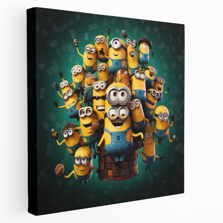 Minions Koleksiyon Kanvas Tablo - Duvar Sanatı