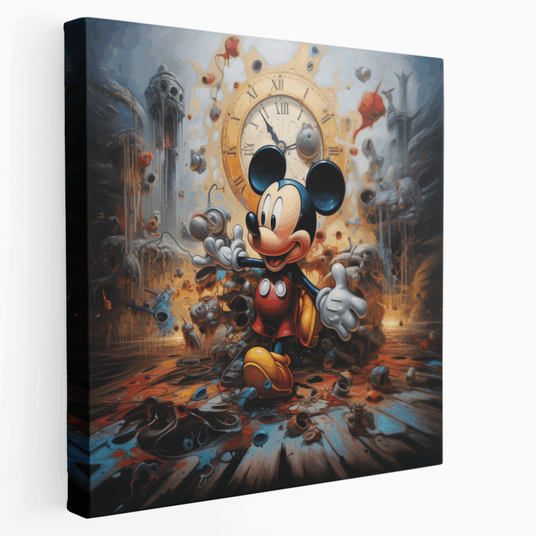Hayalimsi Mickey Mouse Kanvas Tablo