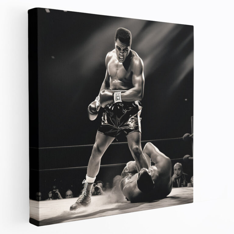 Muhammad Ali Tablo Sanatı - Nakavt Anıları - Kanvas Tablo - Duvar Dekorasyonu