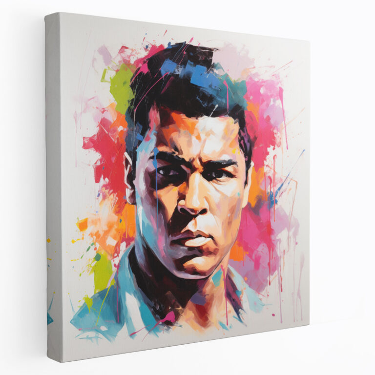 Muhammad Ali Kanvas Tablo - İlham Verici Ev Dekorasyonu