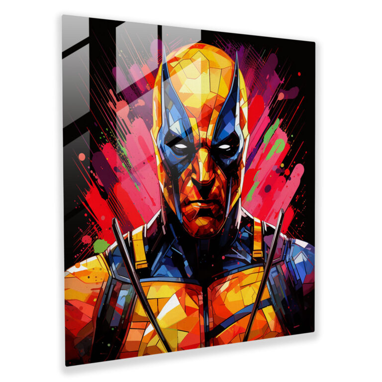 Marvel Pop Art Cam Tablo - Marvel Cam Tablo Cam Sanatı Ev Dekorasyonu