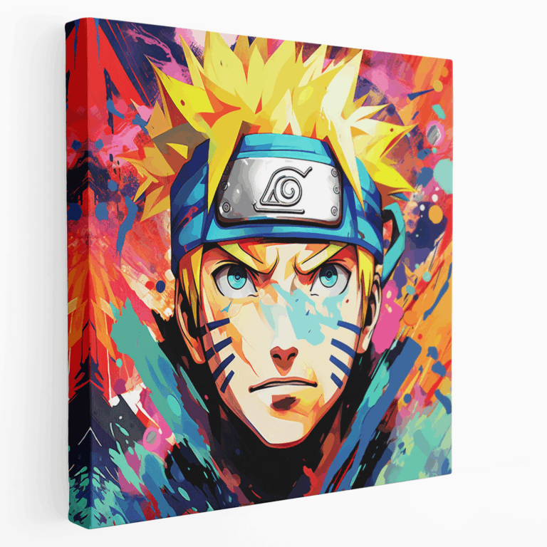 Pop Art Naruto Rasengan Kanvas Tablo