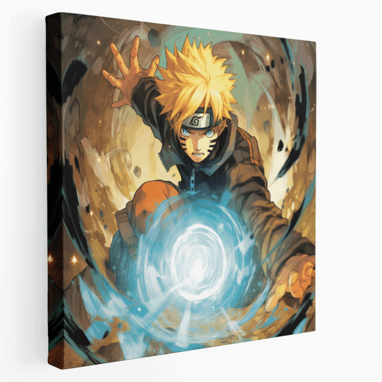 Rasengan Patlaması - Manga İlhamlı Kanvas Tablo