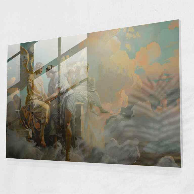Neoklasizm Modern Sanat - Duvar Dekorasyonu Ev Dekorasyonu için Neoklasizm