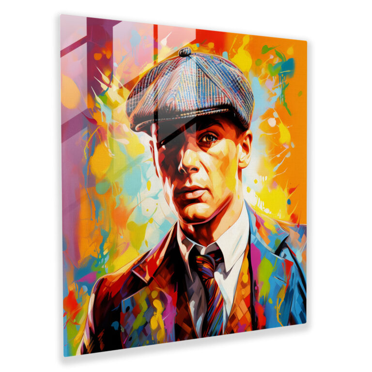 Peaky Blinders Pop Art Cam Tablo - Modern Sanat Ev Dekorasyonu