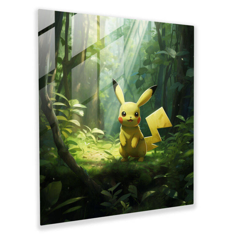 Pokemon Macera Cam Tablo - Pokemon Macera Cam Tablosu Cam Duvar Sanatı