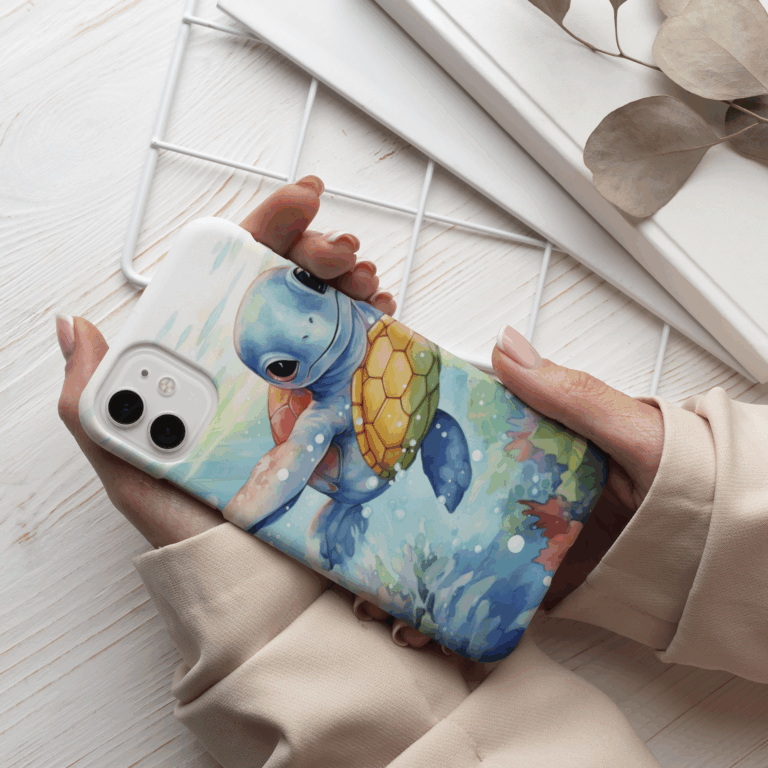 Squirtle Deniz iPhone 14 Telefon Kılıfı