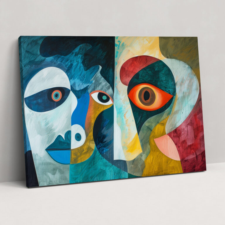 Pablo Picasso Kanvas Tablo - Modern Sanat Dekoratif Kanvas Tablo
