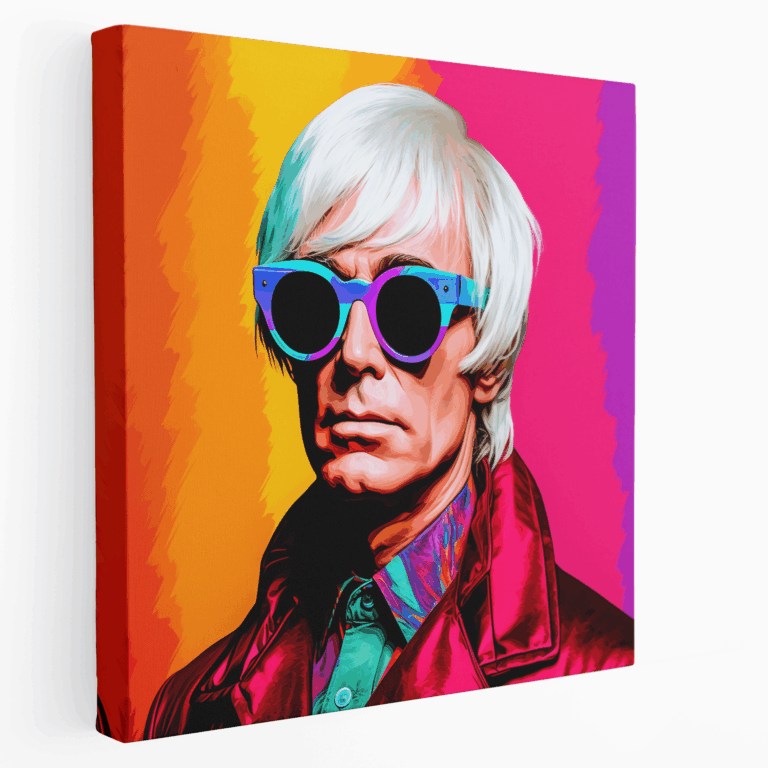 Ünlülerin Pop Art Kanvas Tablosu