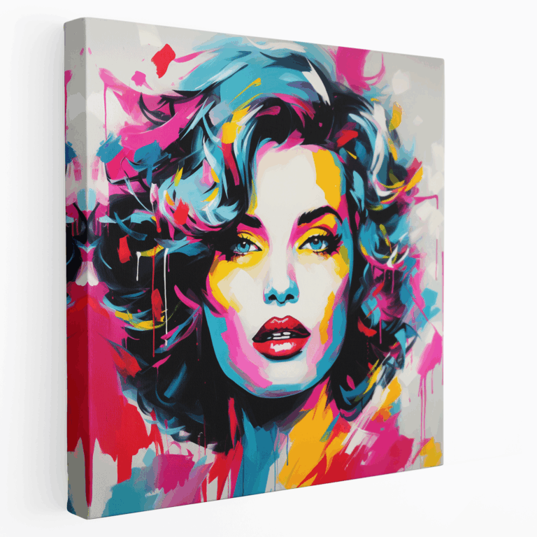 Modern Pop Art İkon Kanvas Tablo