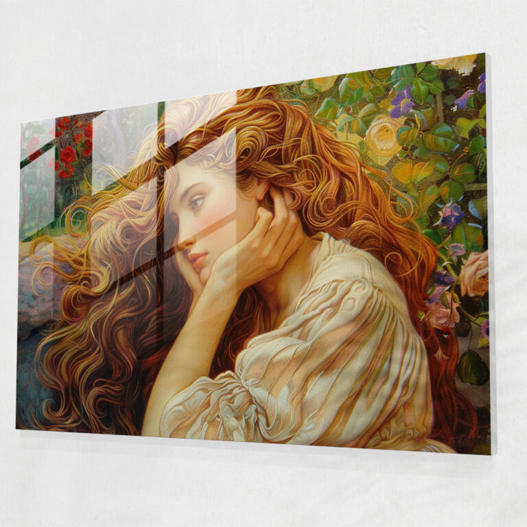 Pre-Raphaelite Brotherhood Cam Tablo - Wall Decoration Modern Sanat Ev Dekorasyonu