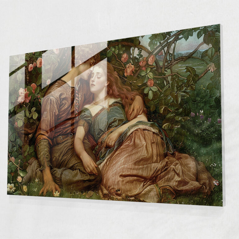 Pre-Raphaelite Brotherhood Cam Tablo - Ev Dekorasyonu ve Cam Sanatı için En İyi Seçim