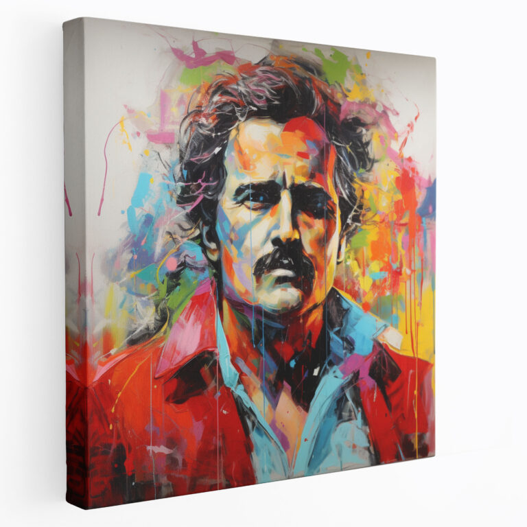 Pablo Escobar Kanvas Tablo - Duvar Dekorasyonu