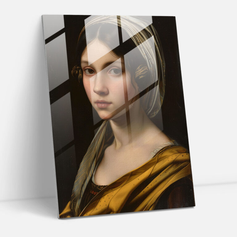 Raffaello Sanzio Cam Tablo Ev Dekorasyonu - Raffaello Sanzio Cam Duvar Sanatı Modern Sanat