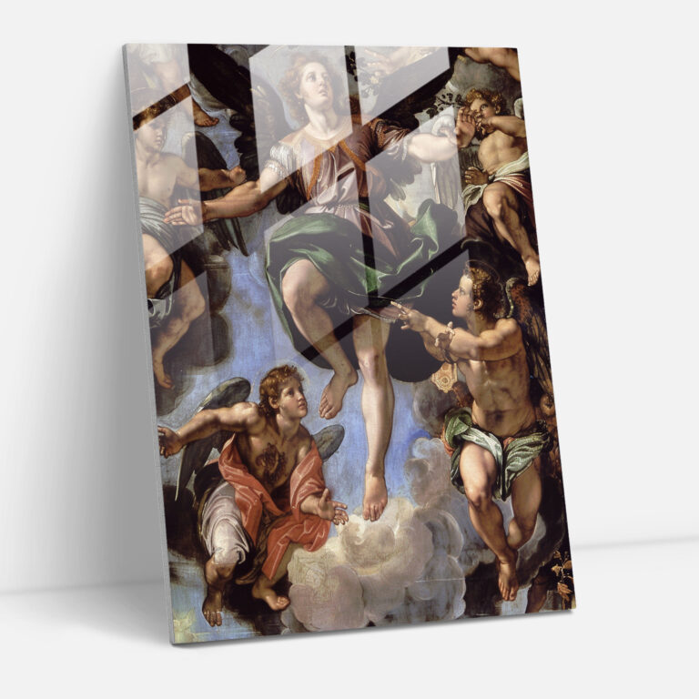 Raffaello Sanzio Modern Sanat - Raffaello Sanzio Cam Tablo Çağdaş Modern Sanat