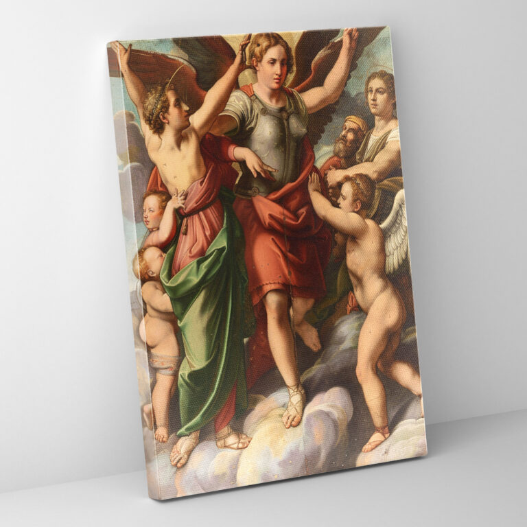 Allegorical Raffaello Sanzio Duvar Sanatı - Kanvas Duvar Dekorasyonu