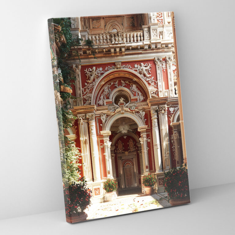 Majestic Palace Kanvas Tablo - Raffaello Sanzio Duvar Sanatı Duvar Dekorasyonu Raffaello Sanzio Temaları