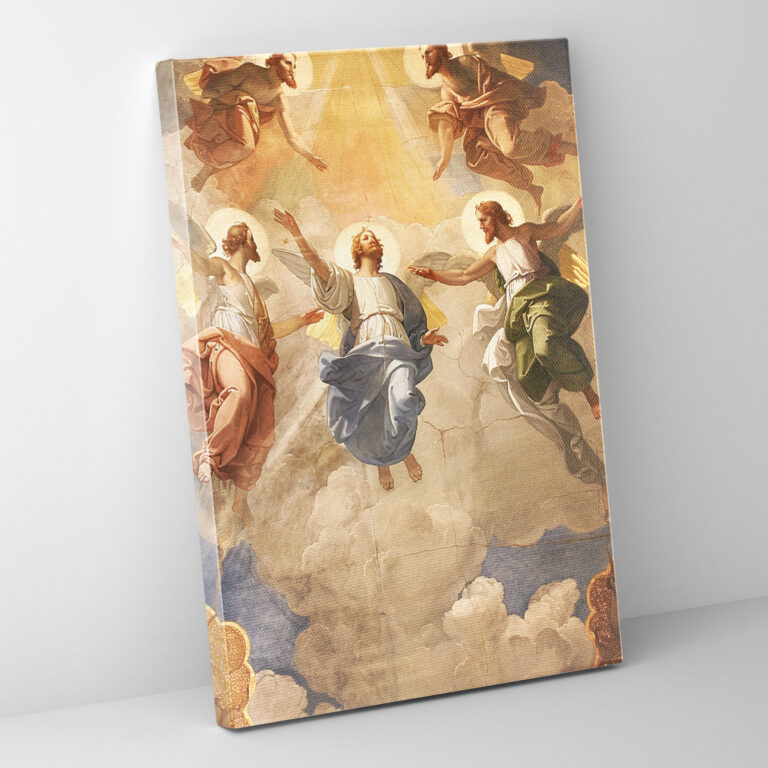 Raffaello Sanzio'nun Transfigürasyon Başyapıtı Duvar Sanatı - Kanvas Tablo Duvar Dekorasyonu