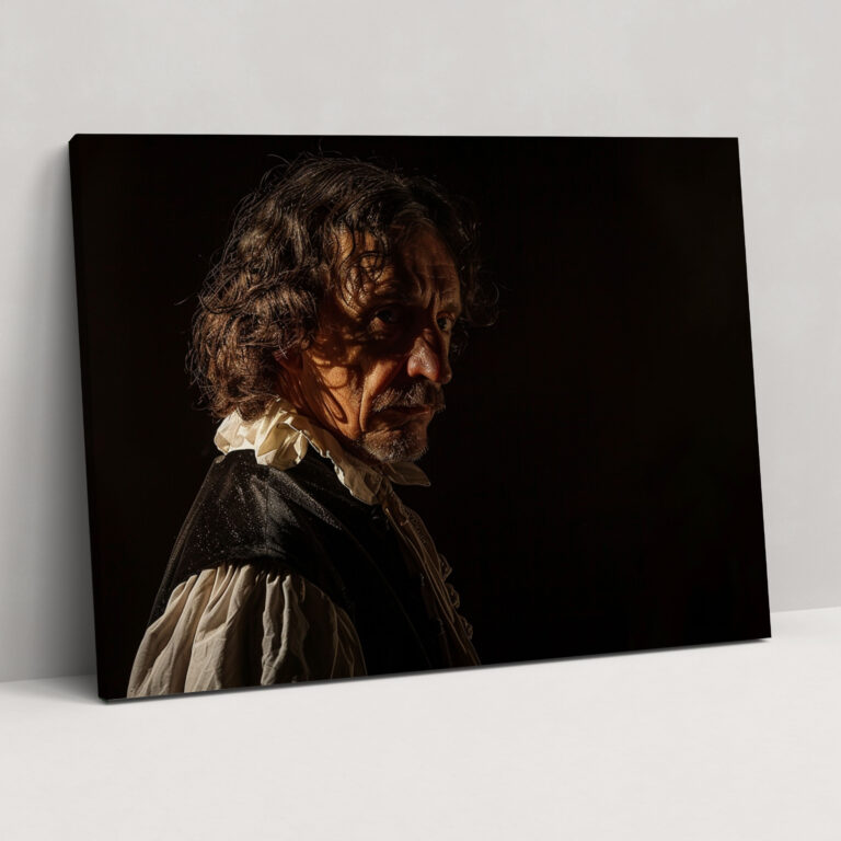 Rembrandt Tarzı Kanvas Tablo - Duvar Sanatı Ev Dekorasyonu
