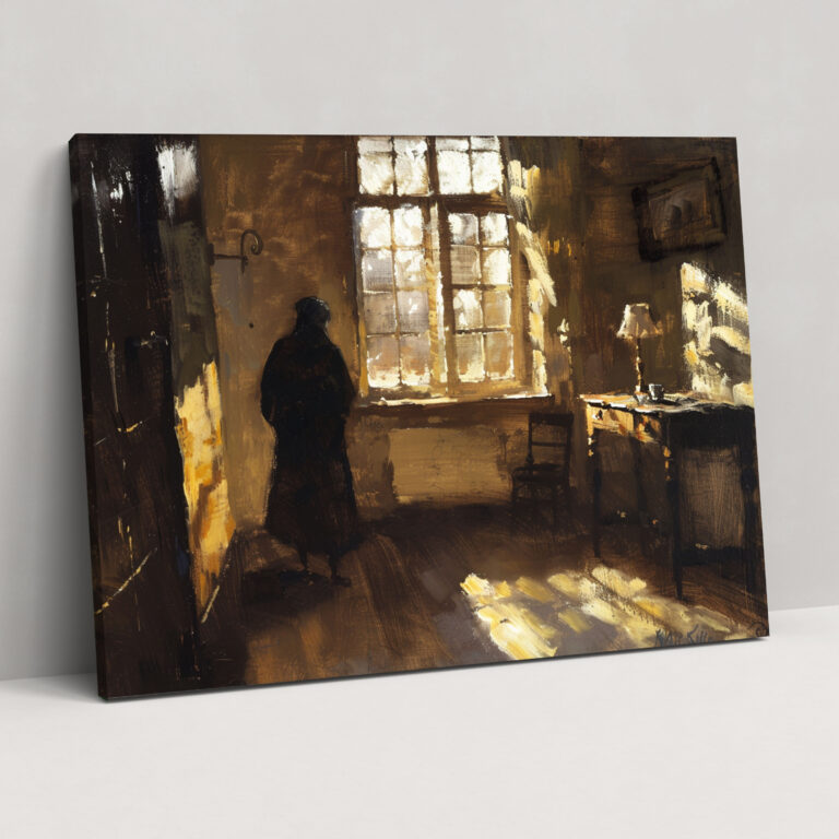 Rembrandt Kanvas Tablo - Rembrandt Tasarımı Kanvas Tablo