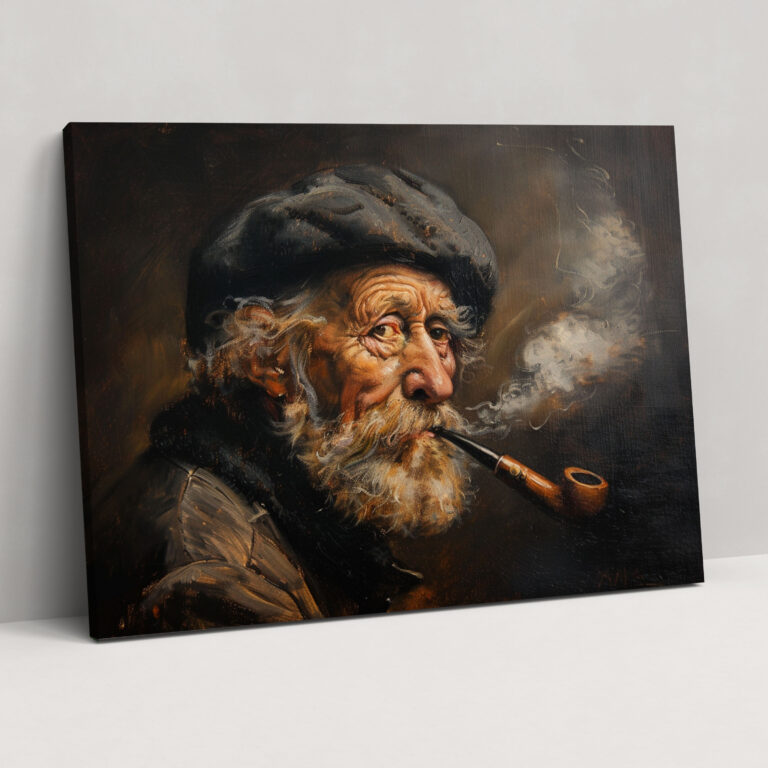 Rembrandt Portre Kanvas Tablo - Ev Dekorasyonu için Rembrandt Portre Duvar Sanatı