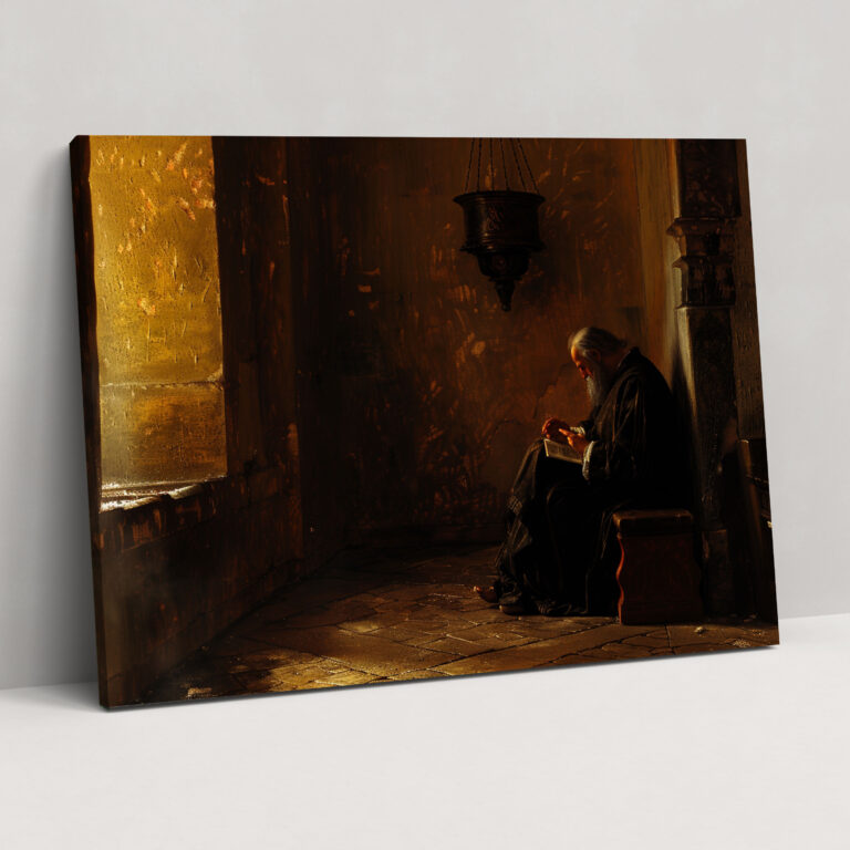 Rembrandt Tablo Baskısı - İncil Sahnesi Duvar Dekorasyonu