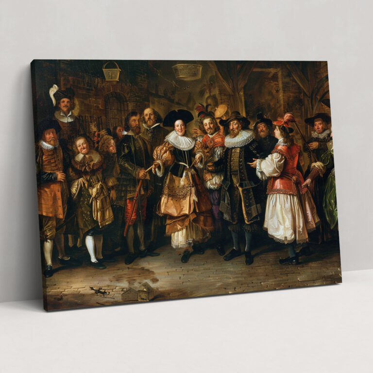 Rembrandt Kanvas Tablo - Ev Dekorasyonu için Rembrandt Tablo Sanatı
