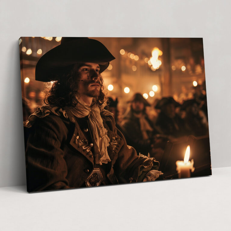 Tarihi Olay Temalı Dramatik Duvar Dekorasyonu - Rembrandt Kanvas Duvar Sanatı