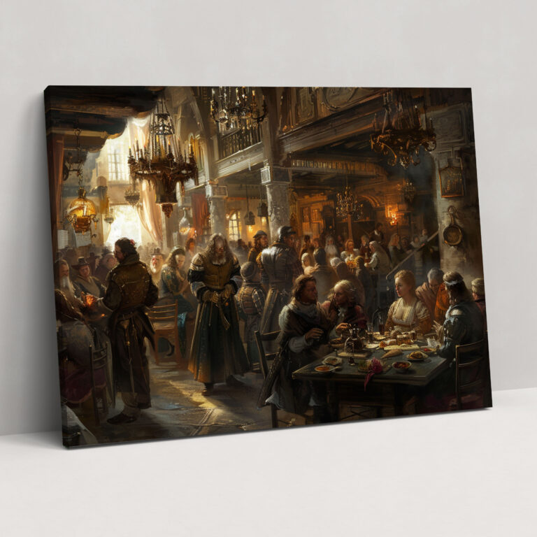 Rembrandt Duvar Dekorasyonu - Ev Dekorasyonu Kanvas Tablo
